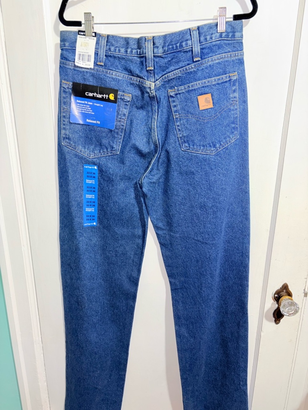 NWT Men’s Carhartt Jeans 33x36